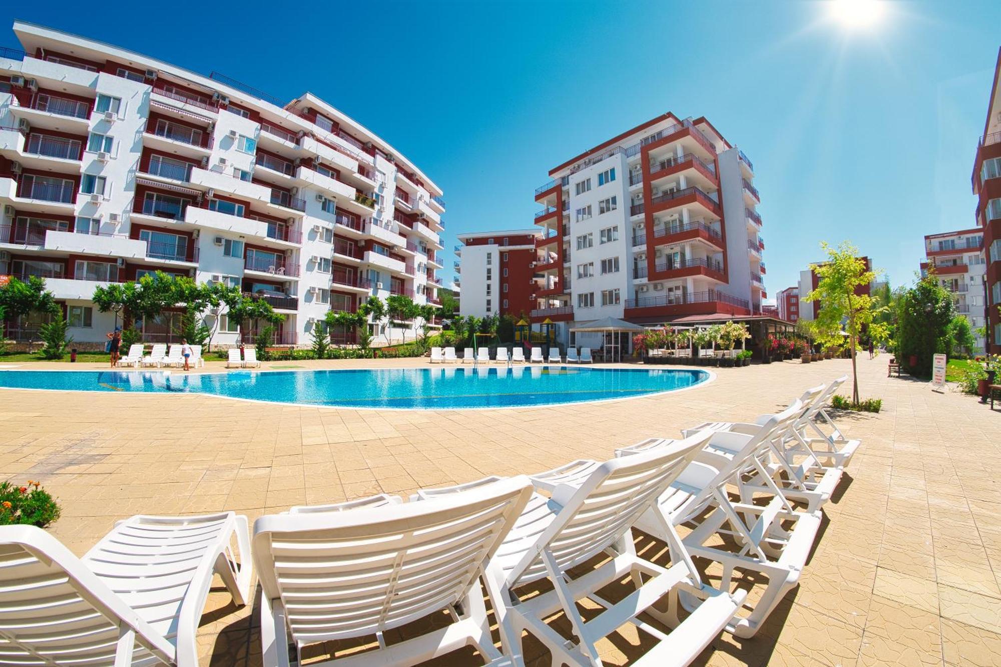 Marina View Fort Beach Sveti Vlas Bagian luar foto