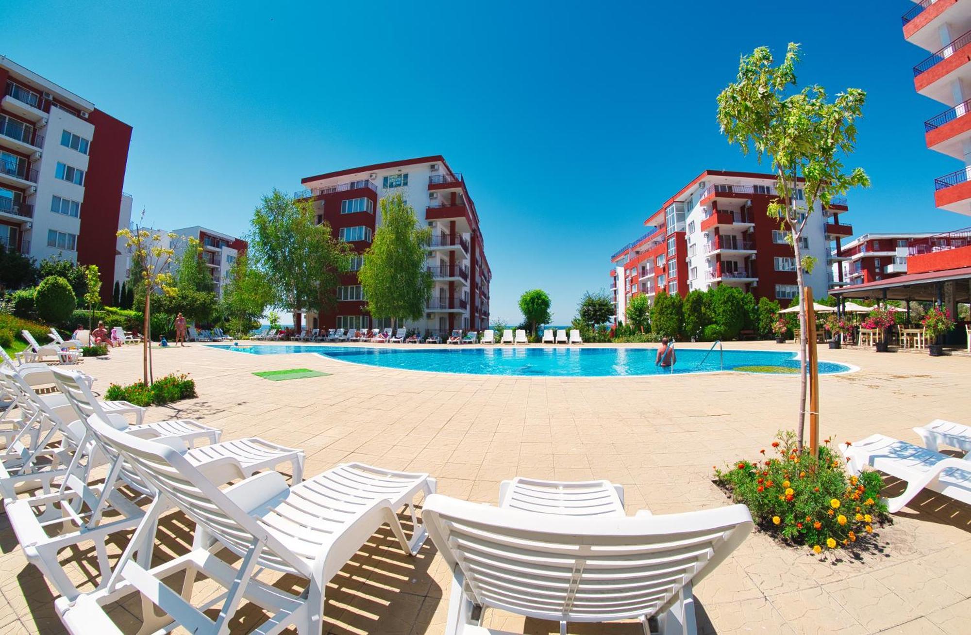 Marina View Fort Beach Sveti Vlas Bagian luar foto