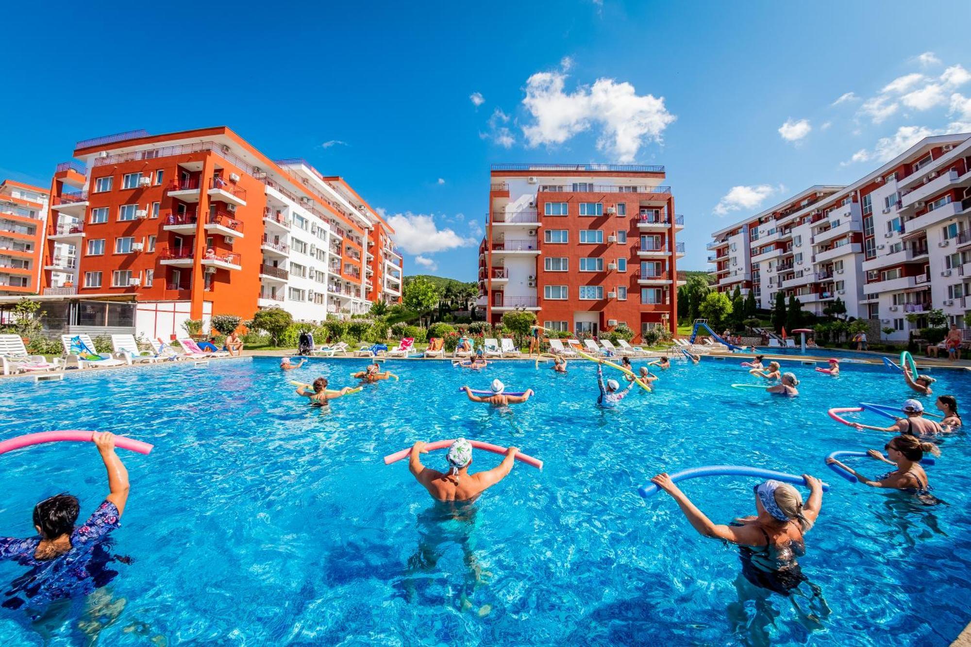 Marina View Fort Beach Sveti Vlas Bagian luar foto