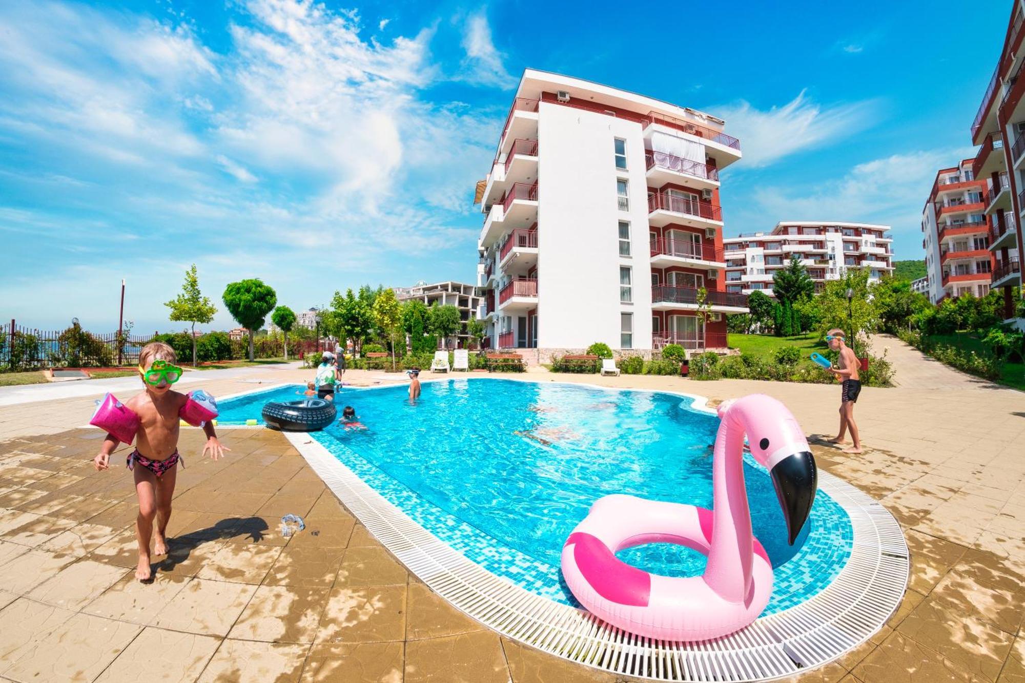Marina View Fort Beach Sveti Vlas Bagian luar foto